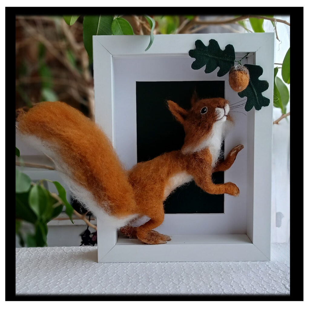 squirrel acorn